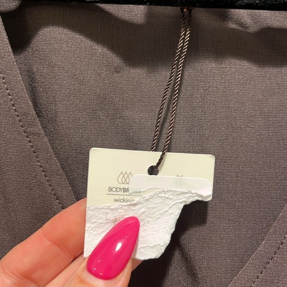 NWT CALIA Soft Utility Hiking romper zippers moisture wicking brown sleeveless - Picture 7 of 12